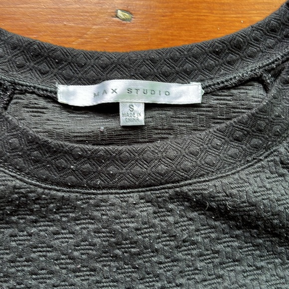 Max Studio quilted crew pullover - Picture 5 of 8